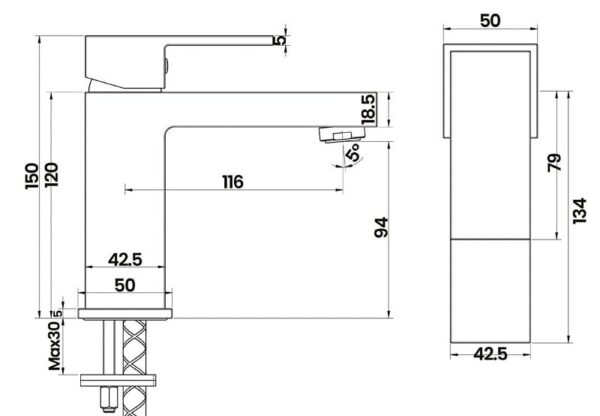 Texas Basin Mixer - Image 2