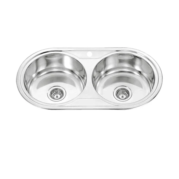 DANTE Double Bowl Round Sink