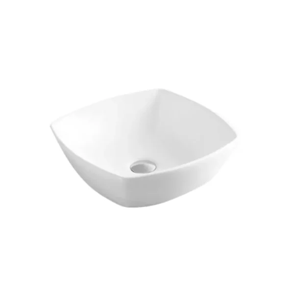 SQUARE OVAL GLOSS BASIN